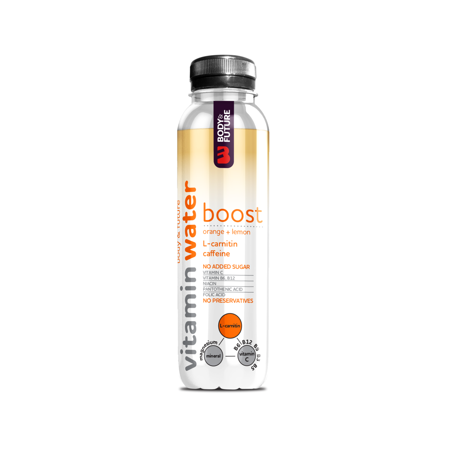 BODY & FUTURE Vitamin Water 400 ML PET