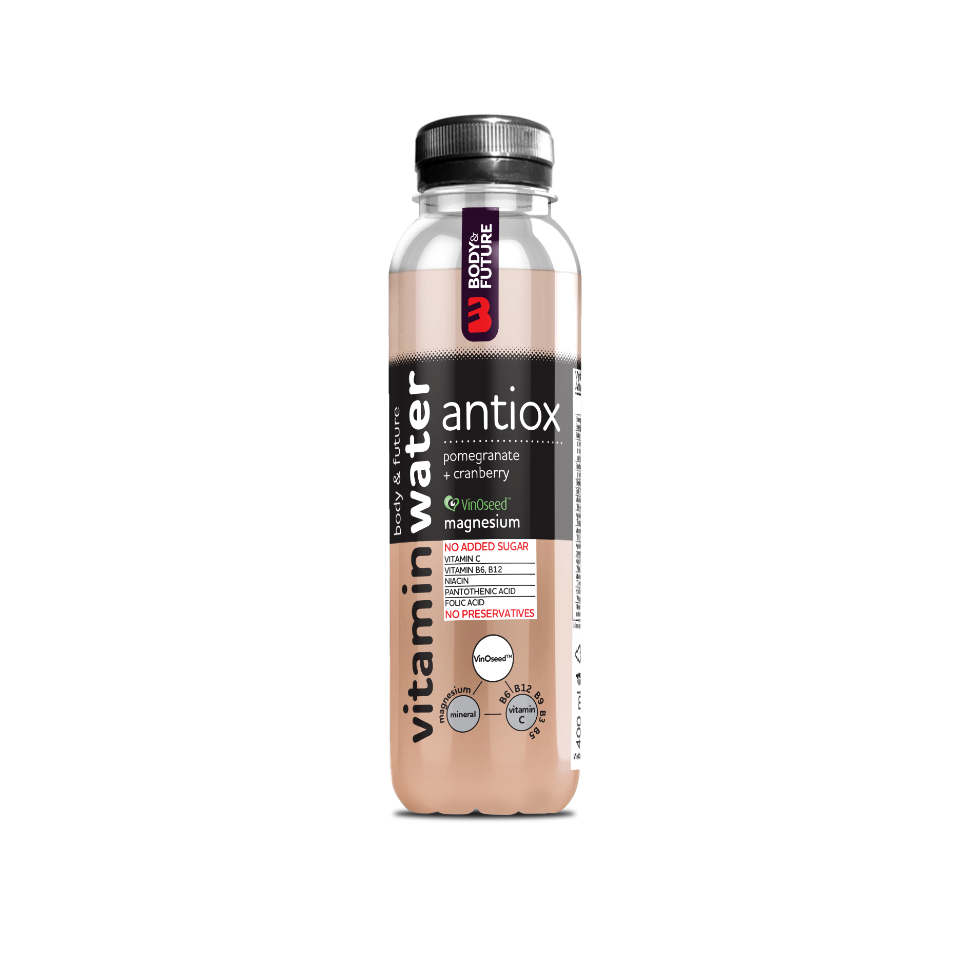 BODY & FUTURE Vitamin Water 400 ML PET