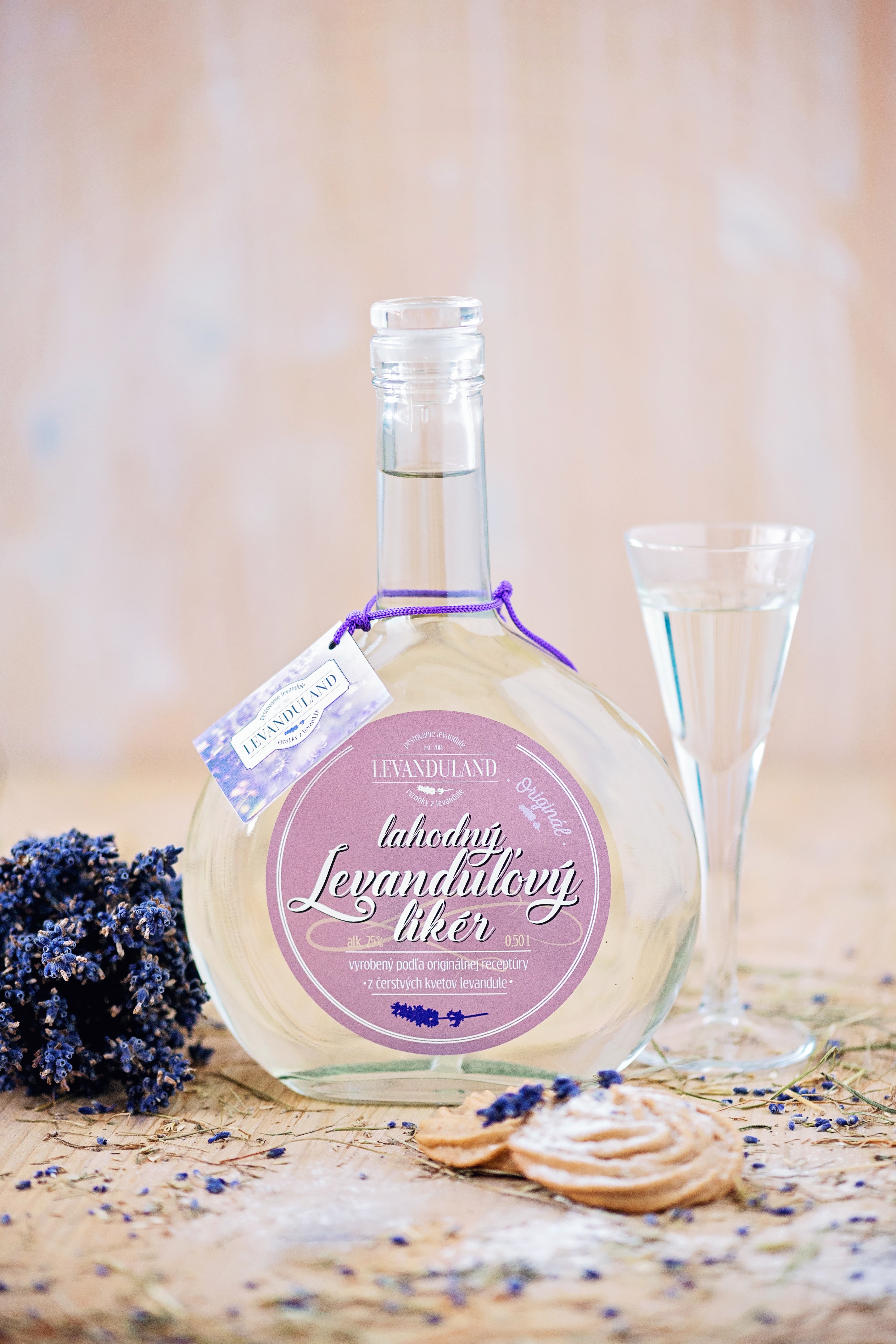 Lavender liqueur