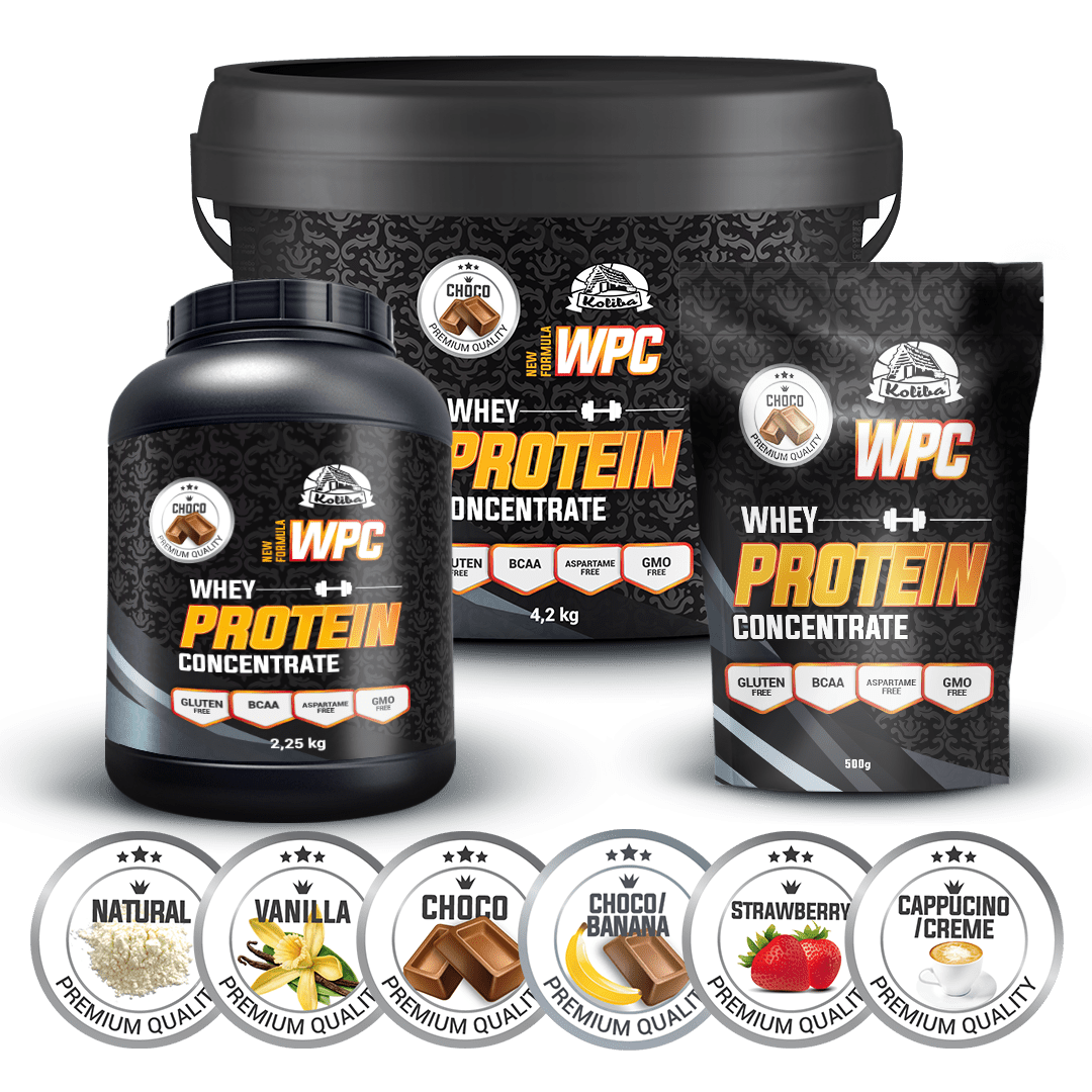 WPC - Whey Protein Concentrate flavoured
