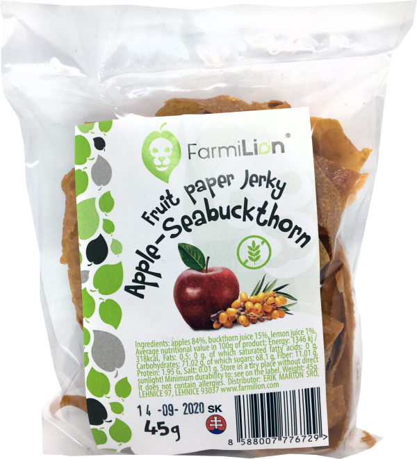 Fruit paper - Jerky seabuckthorn 45g