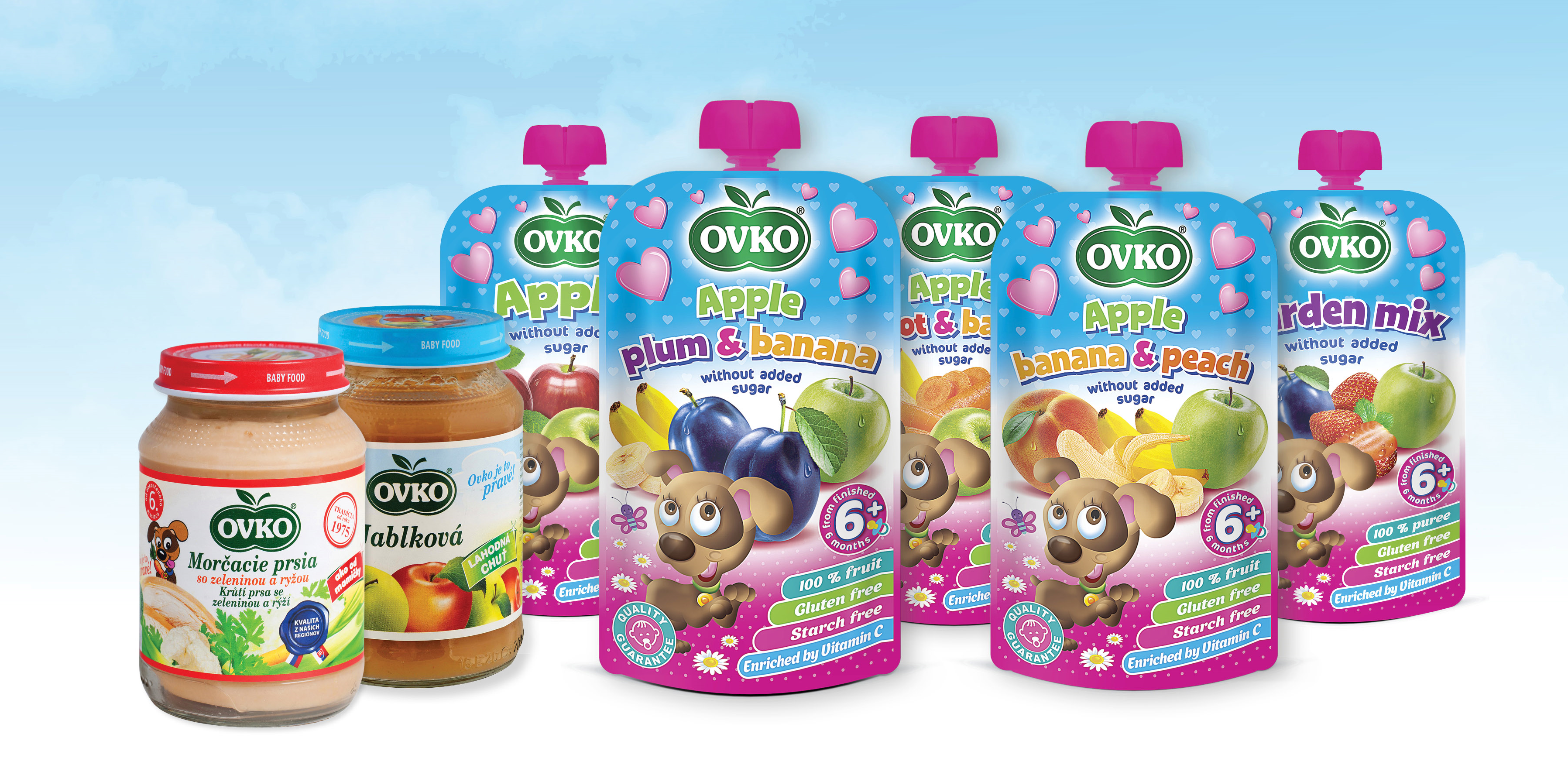 Baby food and meals OVKO